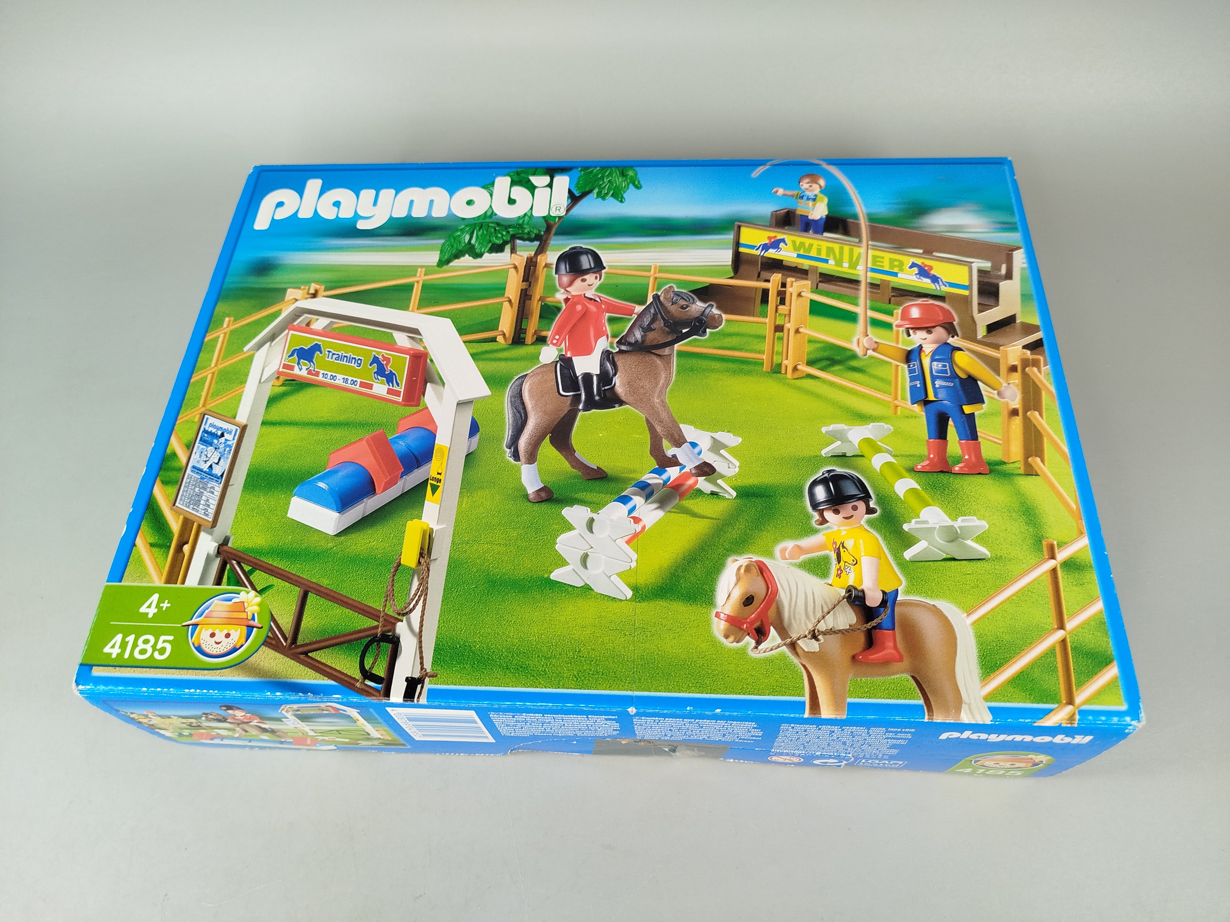 Playmobil Pferdetraining 4185 – Reitset mit Figuren & Zubehör, OVP
